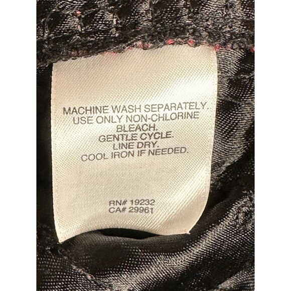 Alfred Dunner Jacket Women's Quilted Boho Grunge Black Dark Goth Vampire - Picture 8 of 12